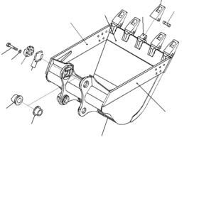 TORNILLO GUÍA RODILLO KOMATSU 0101062470
