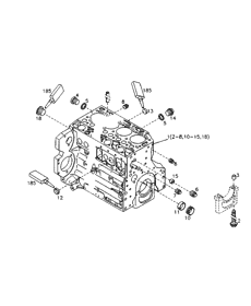 TAPON AGUA MOTOR HYUNDAI 01180890