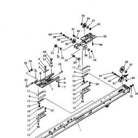 TUERCA CADENA METALICA TAKEUCHI 01803-01420
