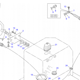 CABLE GAS TAKEUCHI 0394104020