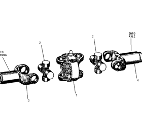 CRUCETA PALIER EJE ZF ZF 0501207956