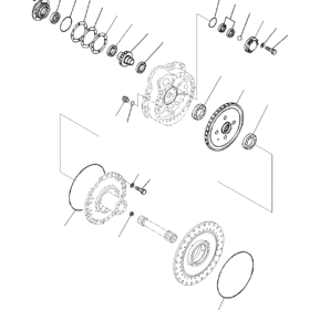 RODAMIENTO TRANSMISION KOMATSU 06040-06024