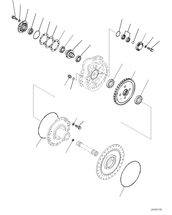 RODAMIENTO TRANSMISION KOMATSU 06040-06024