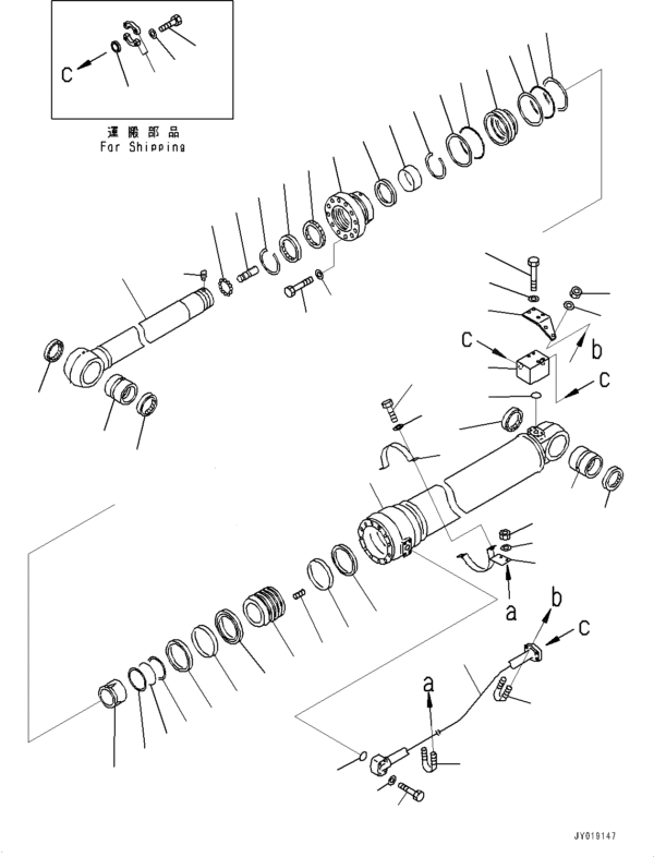 ARO TEFLON KOMATSU 07001-05120