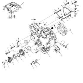 RETEN DRAWBAR KOMATSU 07012-50100