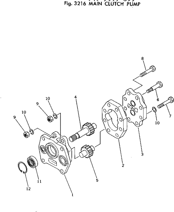 BOMBA HIDRAULICA KOMATSU 07421-71401