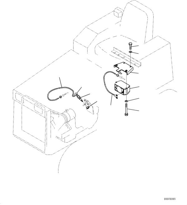 SENSOR KOMATSU 08074-70000