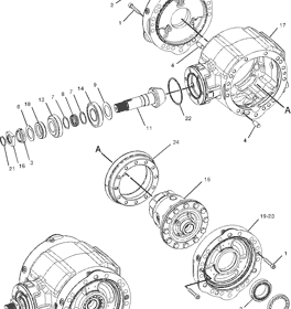 RODAMIENTO CATERPILLAR 0938828