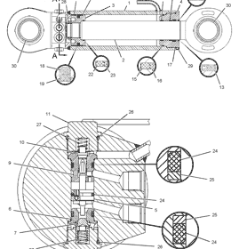 KIT CILINDRO HOJA DOZER CATERPILLAR 118-3135