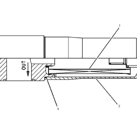 FILTRO HIDRAULICO MALLA CATERPILLAR 128-6590