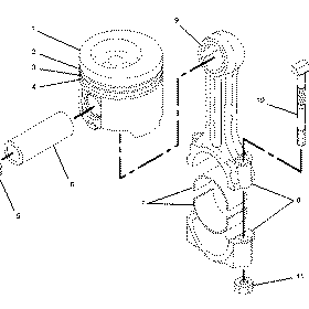SEGMENTO PISTON SUPERIOR CATERPILLAR 132-5246