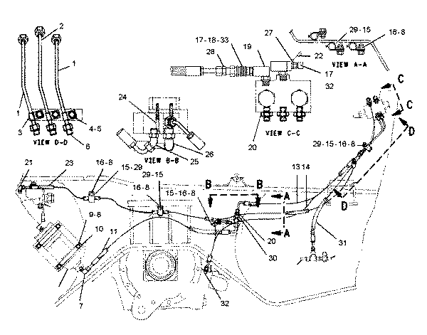 RACOR CATERPILLAR 1488378