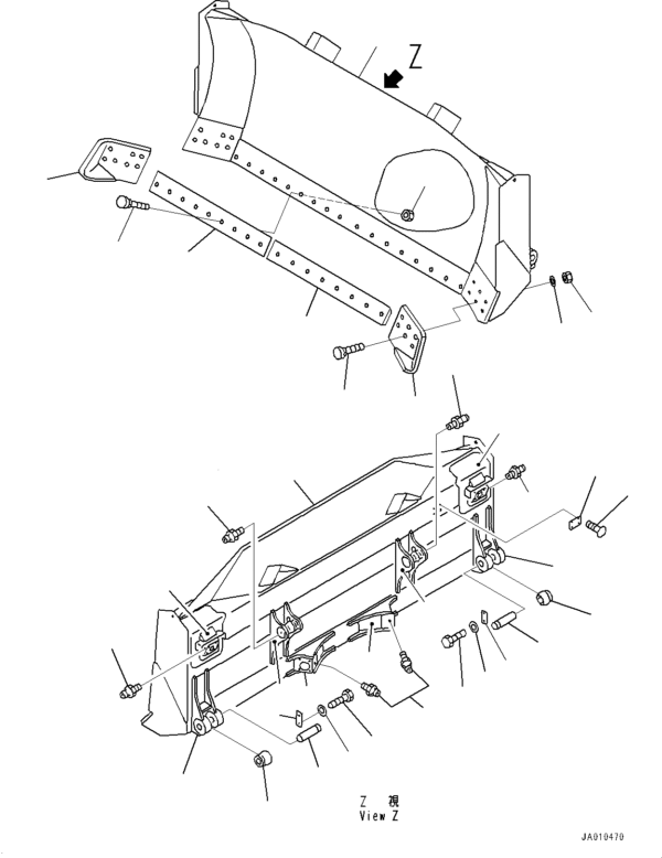 CANTONERA KOMATSU 175-71-22272
