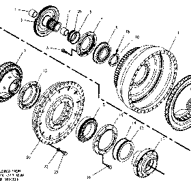 RODAMIENTO CATERPILLAR 1T0438