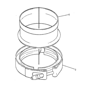 ABRAZADERA CATERPILLAR 1W-2431