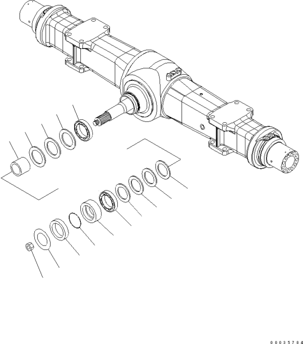 CIRCLIP KOMATSU 20G-22-31350