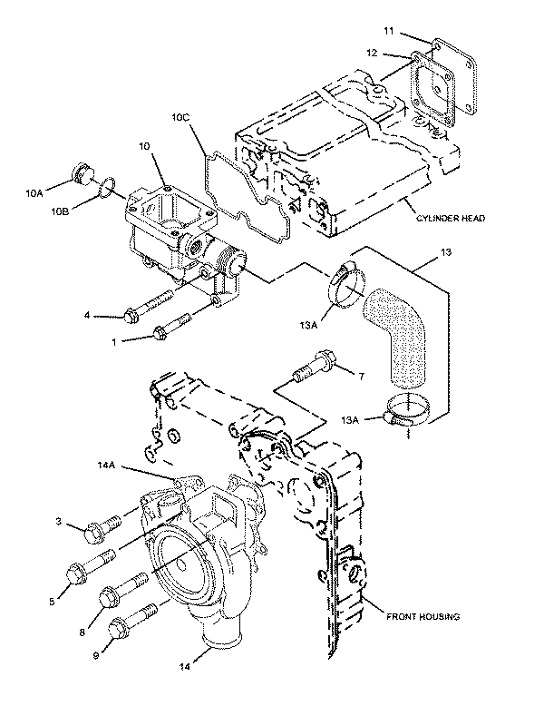 CARCASA CATERPILLAR 234-6862