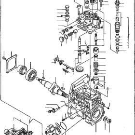 JUNTA TORICA BOMBA INYECTORA MOTOR KOMATSU HITACHI YANMAR 24356-020210
