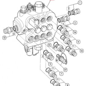 RETEN DISTRIBUIDOR HIDRAULICO JCB 25/221208