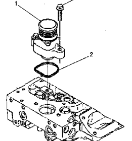 CARCASA TERMOSTATO MOTOR CATERPILLAR 2772974