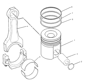ARO PISTON SUPERIOR CATERPILLAR 2W1707