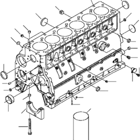TAPÓN BLOQUE CATERPILLAR KOMATSU 3920706