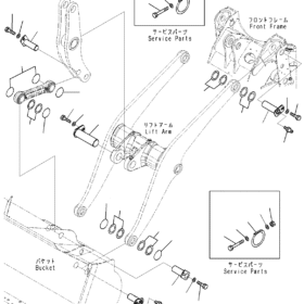 ANILLO KOMATSU 421-70-11410