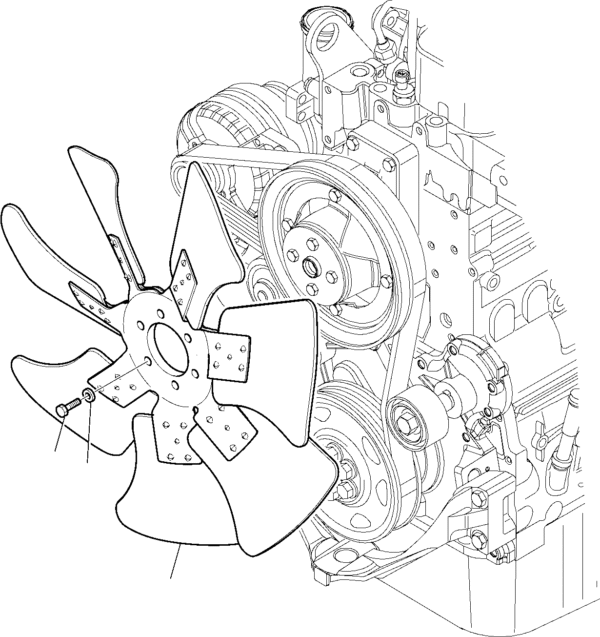 ASPAS VENTILADOR KOMATSU 42N-03-11320