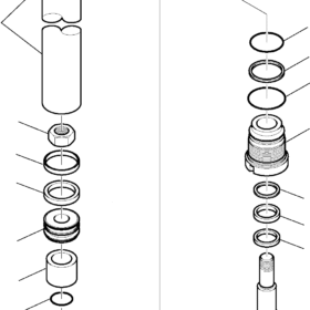 KIT BOTELLA ESTABILIZADORA KOMATSU 42N-6C-13380