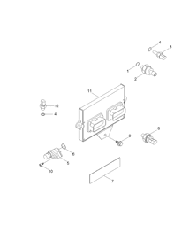 SENSOR HYUNDAI 4921597