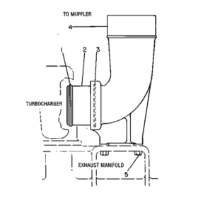 TUBO COLECTOR CATERPILLAR 4N-9213