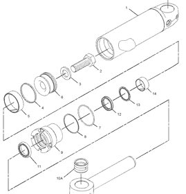 RETEN CILINDRO CATERPILLAR 4T-8054