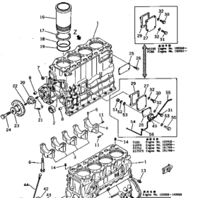 CASQUILLO ARBOL LEVAS MOTOR KOMATSU 6136-21-1410