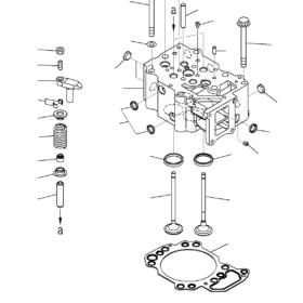 CULATA MOTOR KOMATSU 6251-11-1200