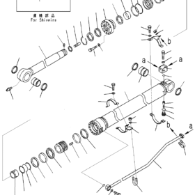 JUNTA PISTON KOMATSU 707-44-16180