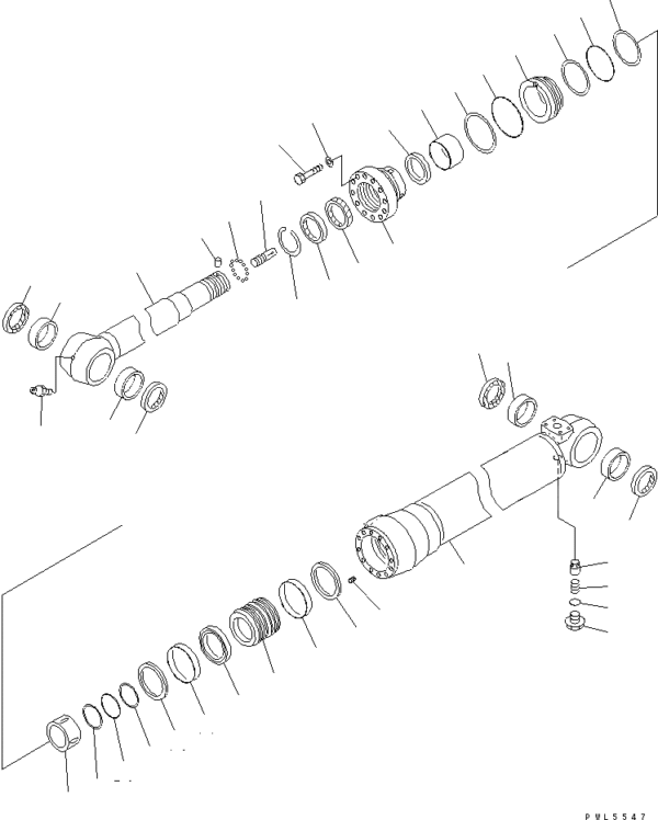 KIT EMPAQUETADURAS KOMATSU 707-99-57160