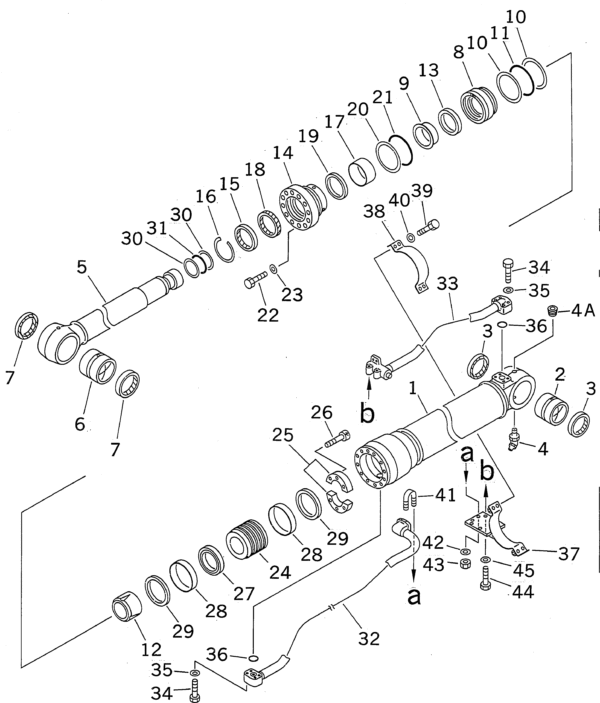 KIT EMPAQUETADURAS KOMATSU 707-99-58210