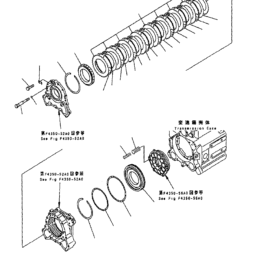 SEGMENTO TRANSMISION KOMATSU 714-16-19210