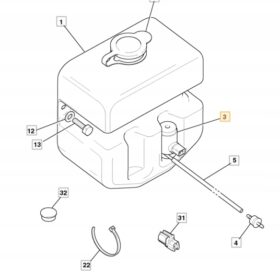 MOTOR AGUA LIMPIAPARABRISAS JCB 714/20600