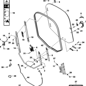 BISAGRA PUERTA BOBCAT 7168837