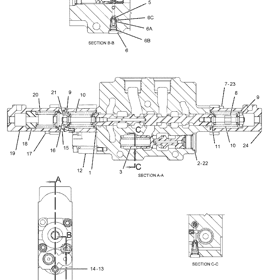 TORNILLO CATERPILLAR 7L9729