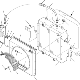 ENGANCHE VASO EXPANSION KOMATSU 802660610