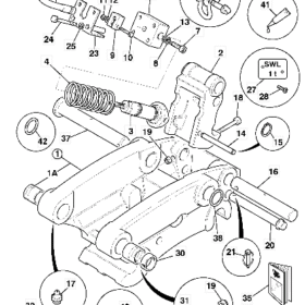 DISTANCIADOR APLICACIONES GENERALES JCB 823/00302