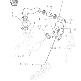 TURBO NEW HOLLAND 83999247