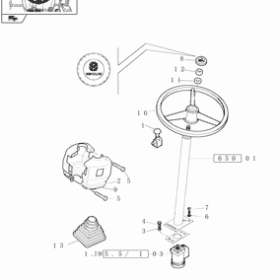 POMO VOLANTE NEW HOLLAND 85801879