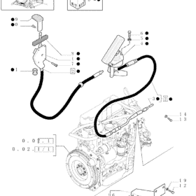 CABLE ACELERADOR CASE 85826303