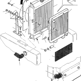 RADIADOR KOMATSU 875001161