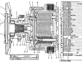 SEGMENTO TRANSMISION CATERPILLAR 8M7438