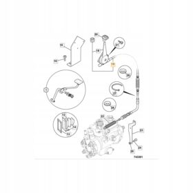CABLE ACELERADOR MANO JCB 910/60216