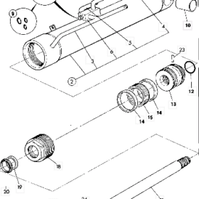 KIT EMPAQUETADURAS CILINDRO ELEVACION JCB 991/00121
